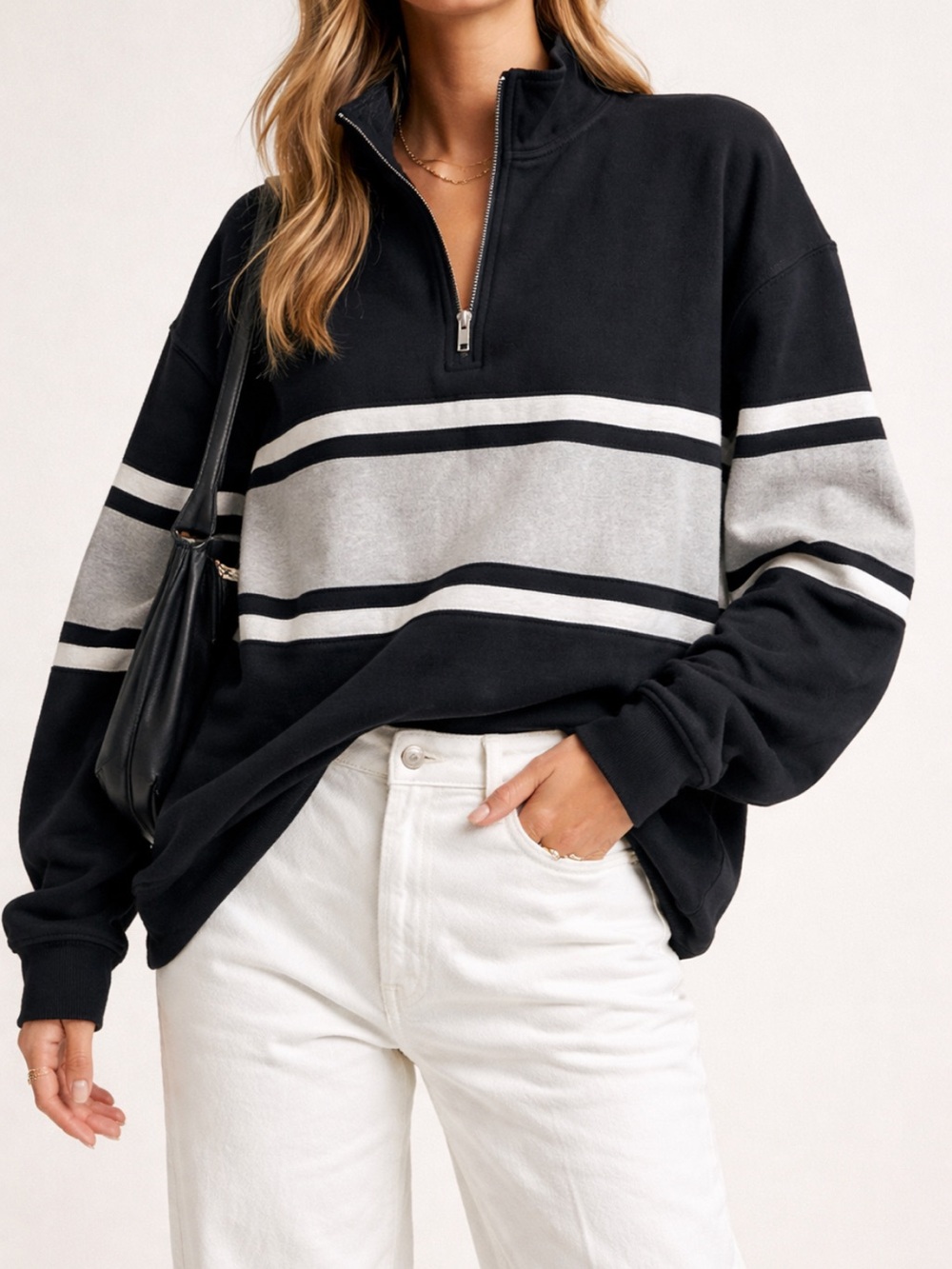 KOTN x Barbarian Rugby Wear Quarter Zip Rugby Shirt